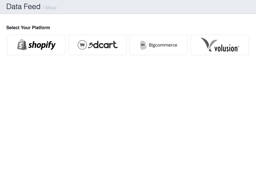 Importing your Data Feed