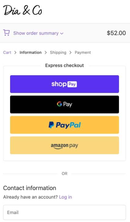 mobile checkout 