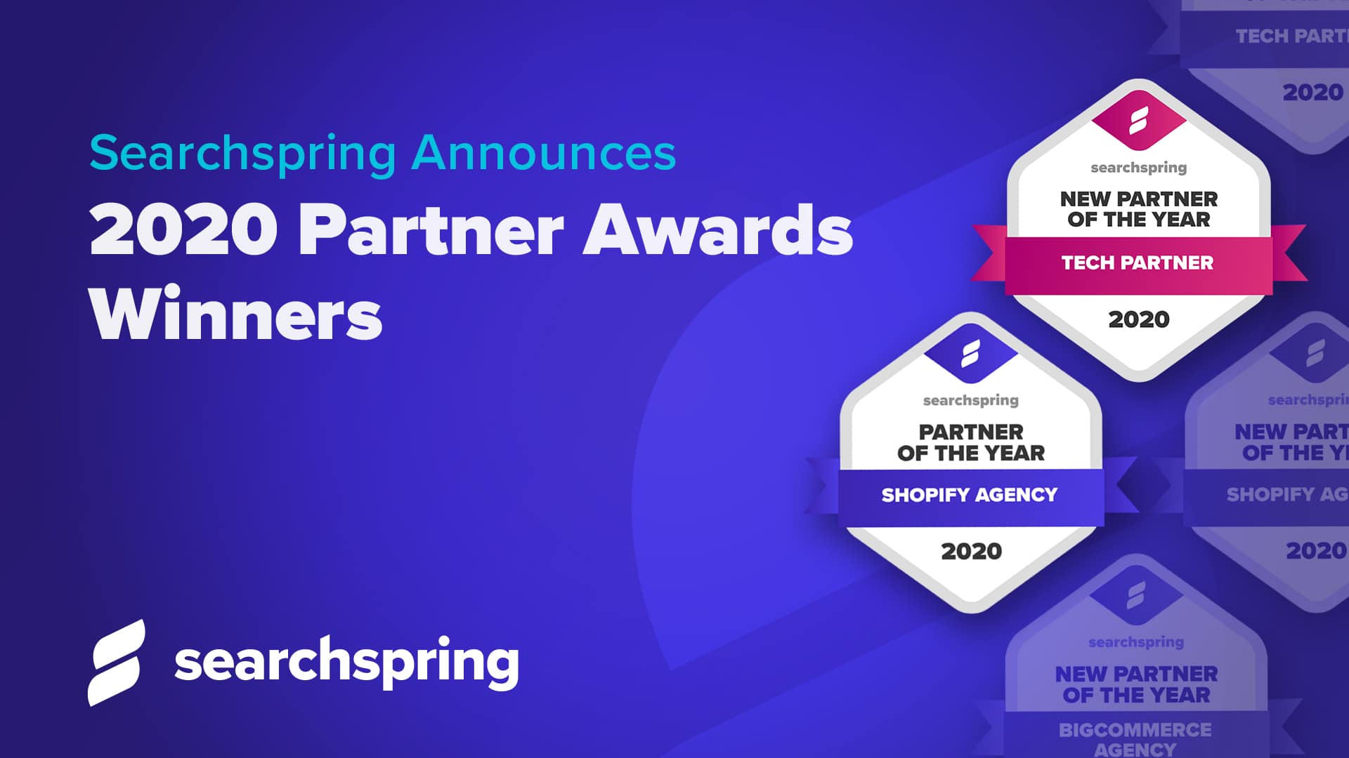 Searchspring partner awards