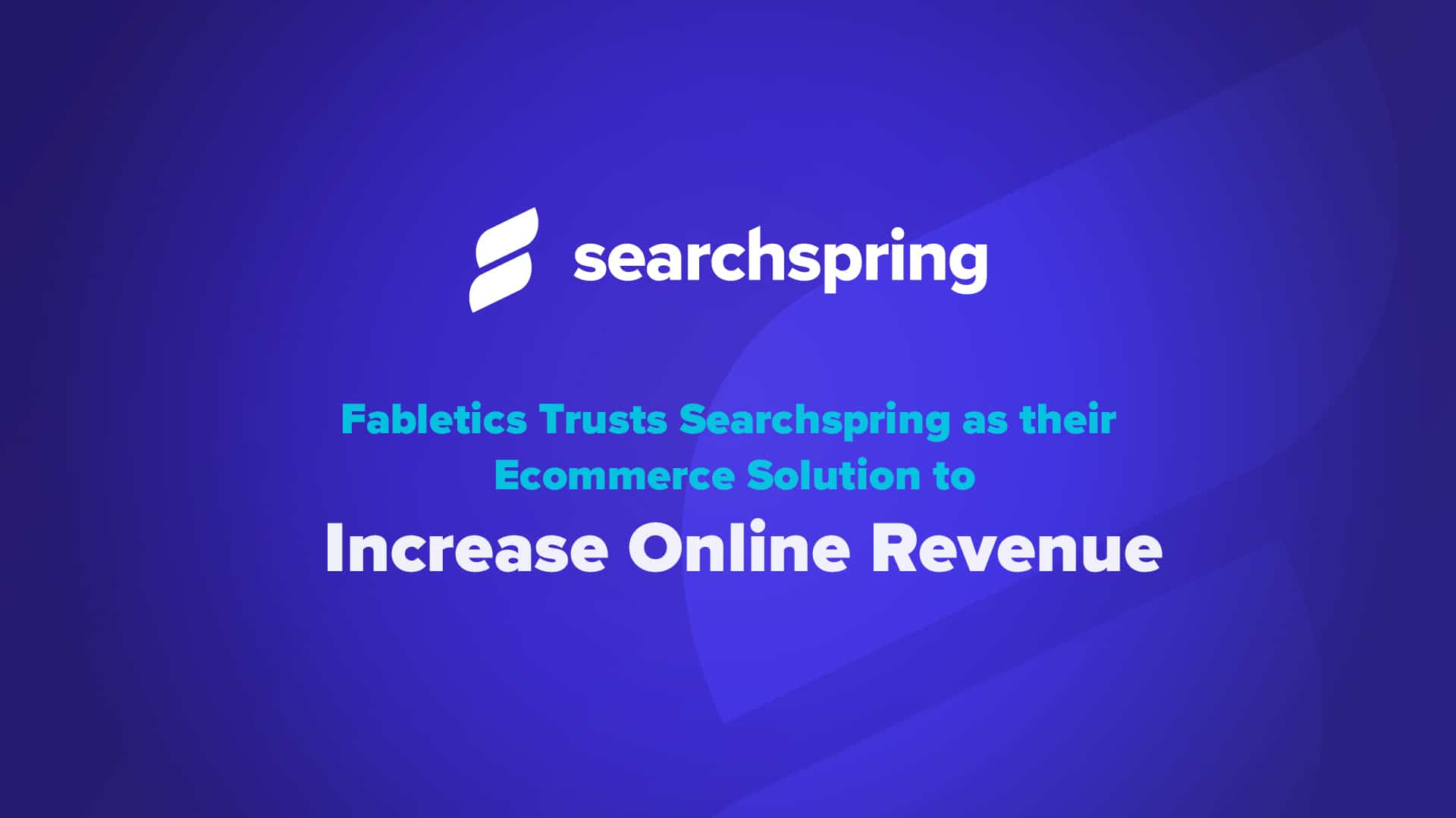 Fabletics uses Searchspring search solutions