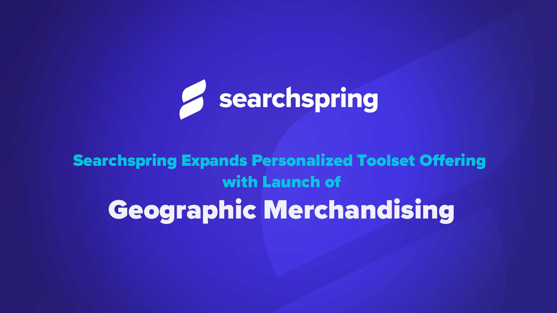 Geographic Merchandising tool