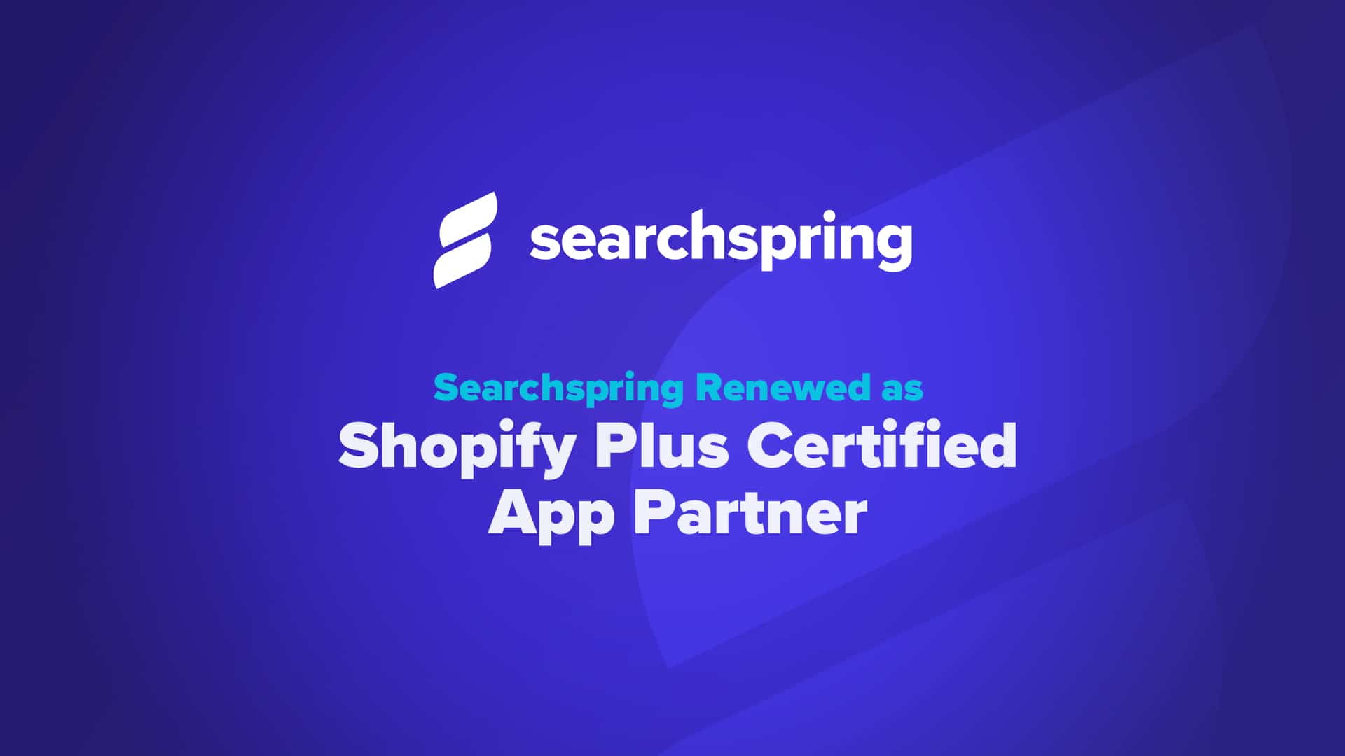 Searchspring Shopify Plus App Partner