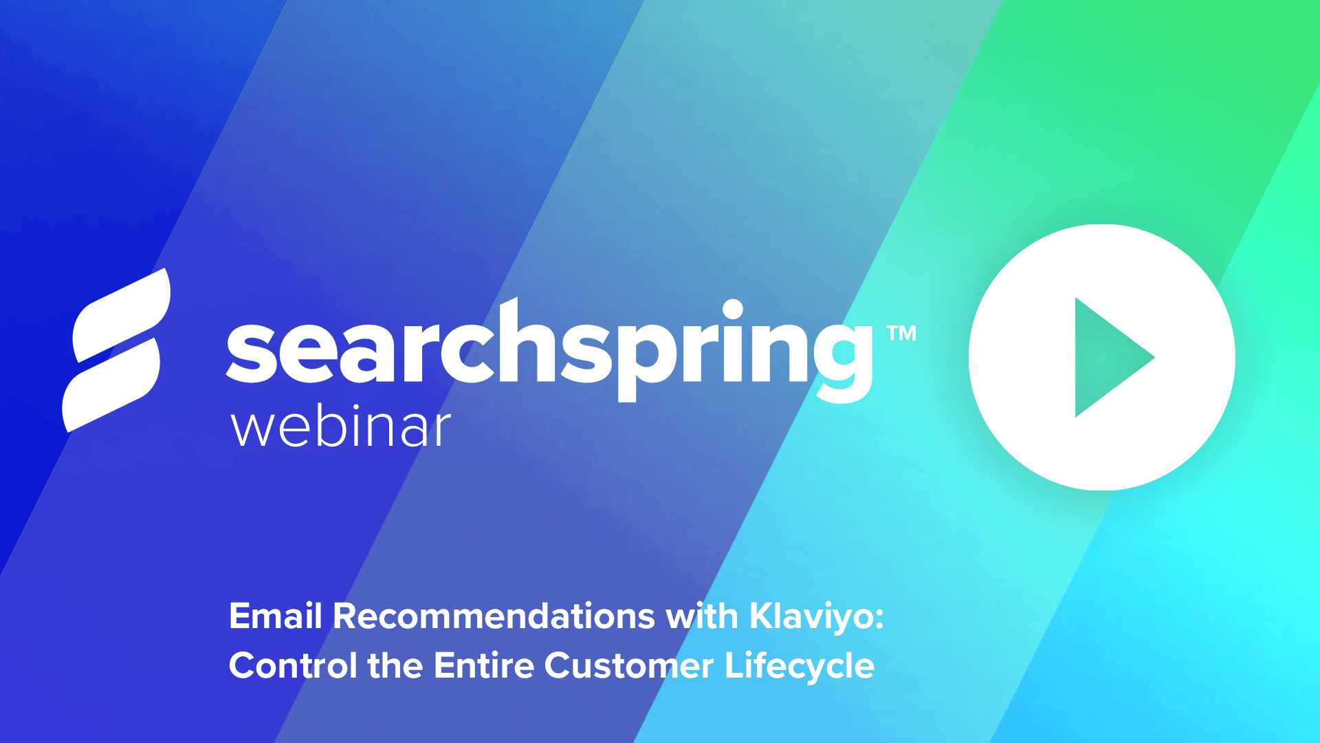 Searchspring logo with 