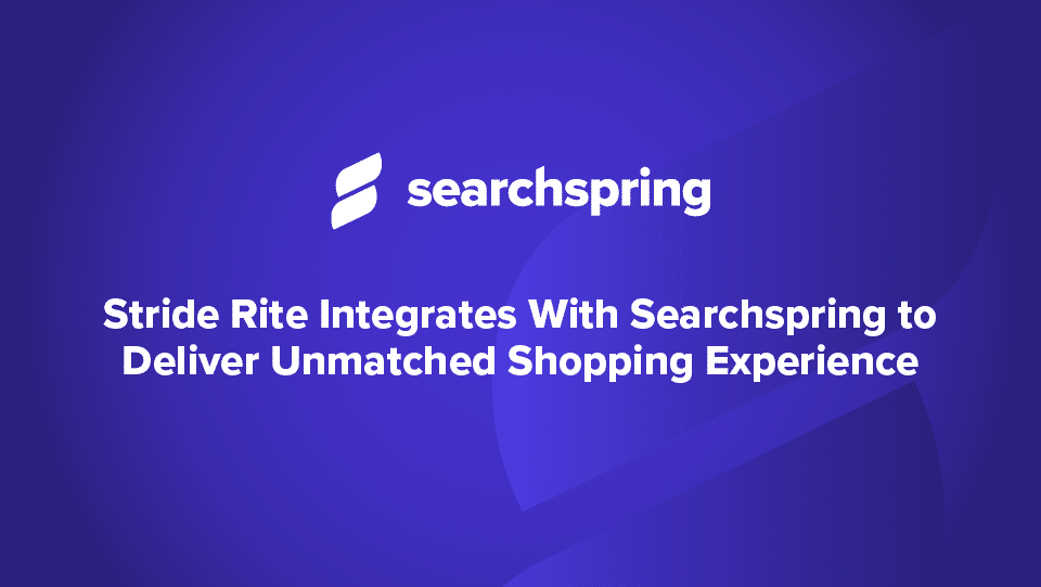 Stride Rite Integrates With Searchspring to Deliver Unmatched Shopping Experience